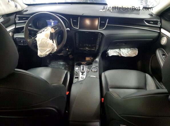 3PCAJ5BB3RF105398 2024 INFINITI QX50 White Вид панелі приладів