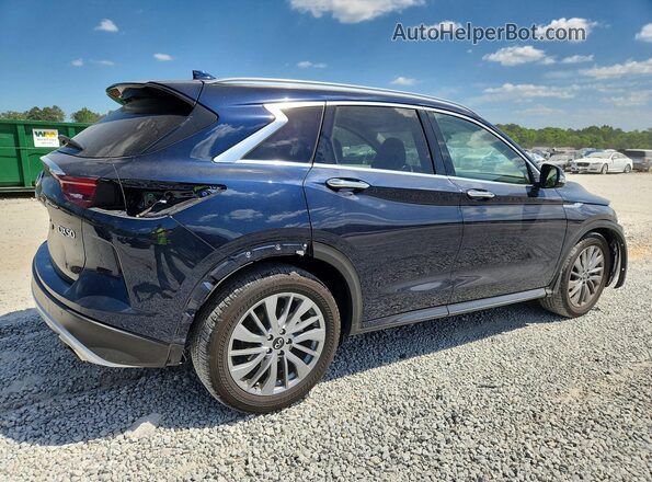 3PCAJ5BB3RF113887 2024 INFINITI QX50 Blue Rear right