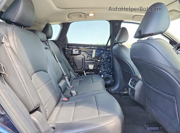 3PCAJ5BB3RF113887 2024 INFINITI QX50 Blue Rear interior view