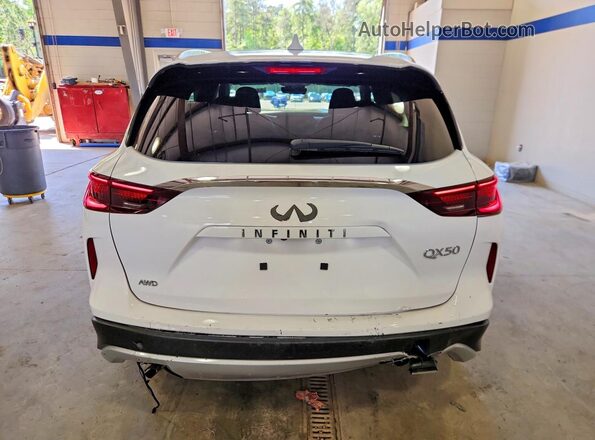 3PCAJ5BB4SF116349 2025 INFINITI QX50 White 