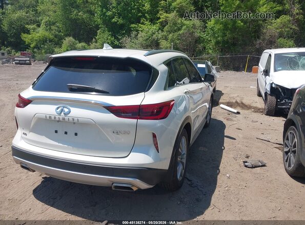 3PCAJ5BB5MF101930 2021 INFINITI QX50 White Trasero derecho