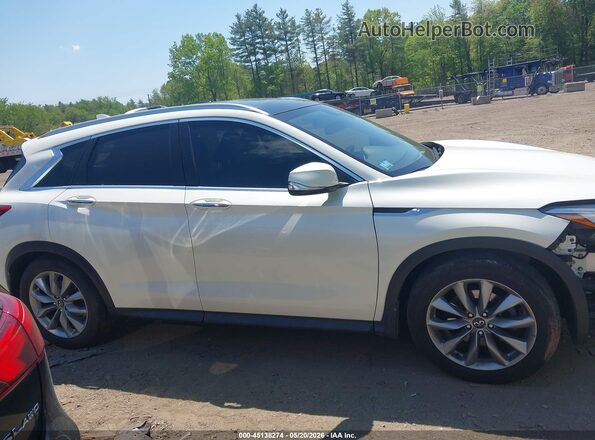 3PCAJ5BB5MF101930 2021 INFINITI QX50 White Vista interior de 360 grados