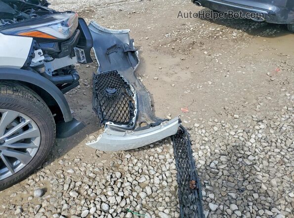 3PCAJ5BB7PF110908 2023 INFINITI QX50 White VIN კოდის სტიკერის ხედი