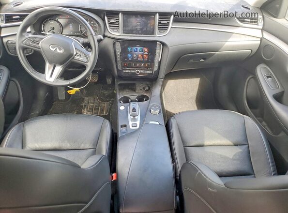 3PCAJ5BB7PF110908 2023 INFINITI QX50 White წინა პანელის ხედი