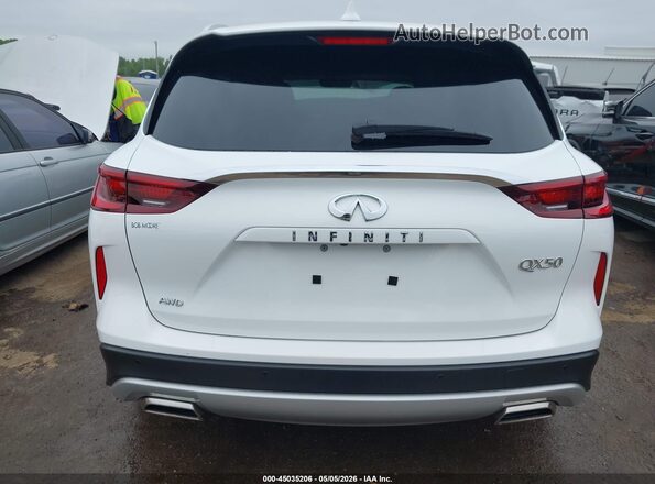 3PCAJ5BB7SF101988 2025 INFINITI QX50 White 