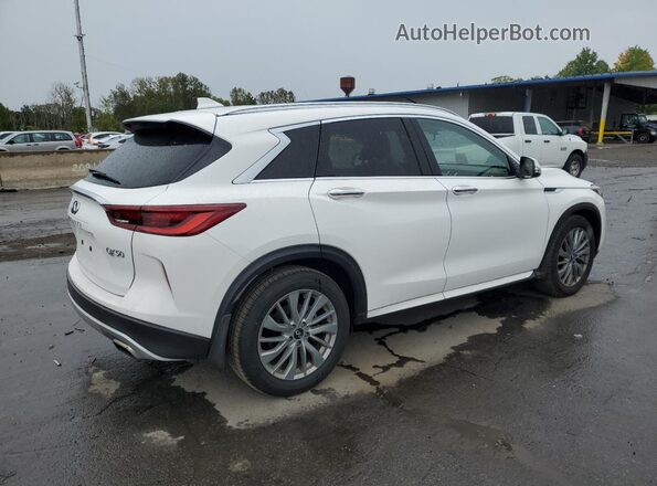3PCAJ5BB7SF105247 2025 INFINITI QX50 White 