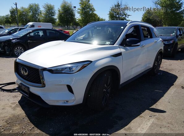 3PCAJ5BB8MF111254 2021 INFINITI QX50 White 
