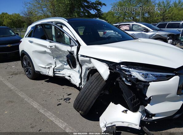 3PCAJ5BB8MF111254 2021 INFINITI QX50 White 