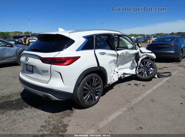3PCAJ5BB8MF111254 2021 INFINITI QX50 White 