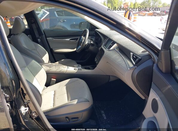 3PCAJ5BB8RF107003 2024 INFINITI QX50 Black წინა სალონის ხედი