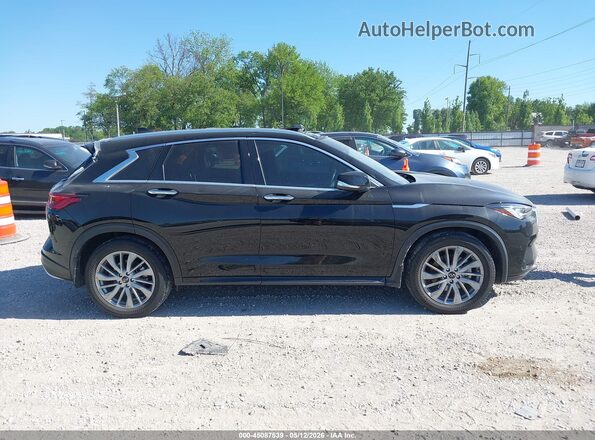 3PCAJ5BB8RF107003 2024 INFINITI QX50 Black უკანა სალონის ხედი