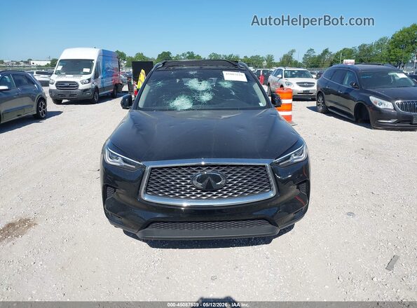 3PCAJ5BB8RF107003 2024 INFINITI QX50 Black ხელსაწყოთა პანელის ხედი