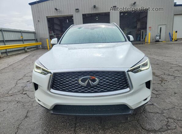 3PCAJ5BB8SF102101 2025 INFINITI QX50 White Вид спереду