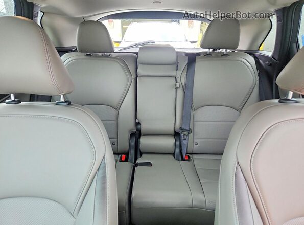 3PCAJ5BB8SF102101 2025 INFINITI QX50 White Вид задніх сидінь