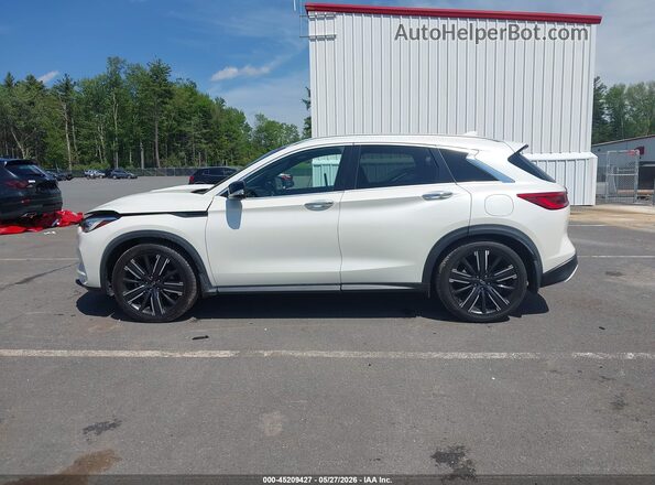 3PCAJ5BB9MF101087 2021 INFINITI QX50 Белый Панорамный вид салона 360°