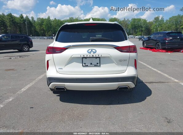 3PCAJ5BB9MF101087 2021 INFINITI QX50 Белый 