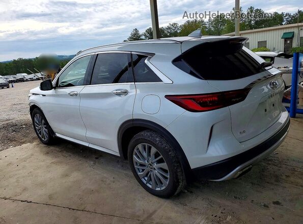 3PCAJ5BB9PF114572 2023 INFINITI QX50 White Задня ліва чверть