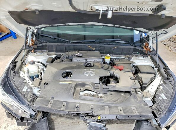 3PCAJ5BB9PF114572 2023 INFINITI QX50 White Вид задньої частини салону