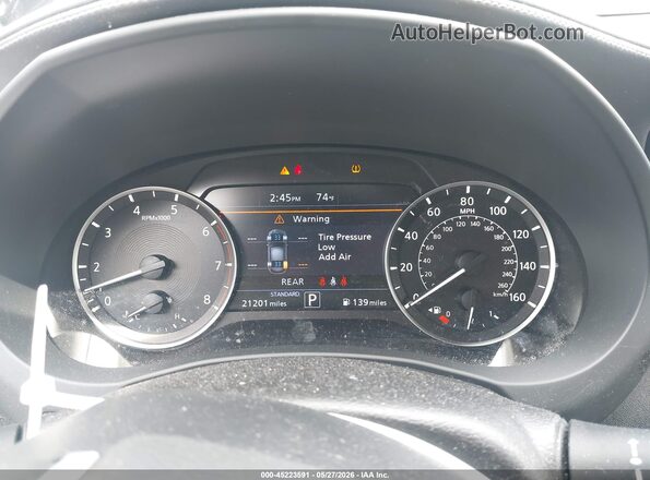 3PCAJ5BBXMF109036 2021 INFINITI QX50 Black Widok tylnych siedzeń