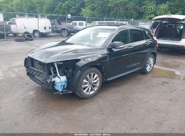 3PCAJ5BBXMF109036 2021 INFINITI QX50 Black Przód lewy