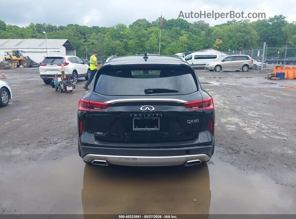 3PCAJ5BBXMF109036 2021 INFINITI QX50 Black 