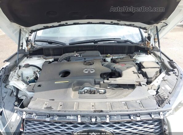 3PCAJ5CA0MF111478 2021 INFINITI QX50 White უკანა ხედი