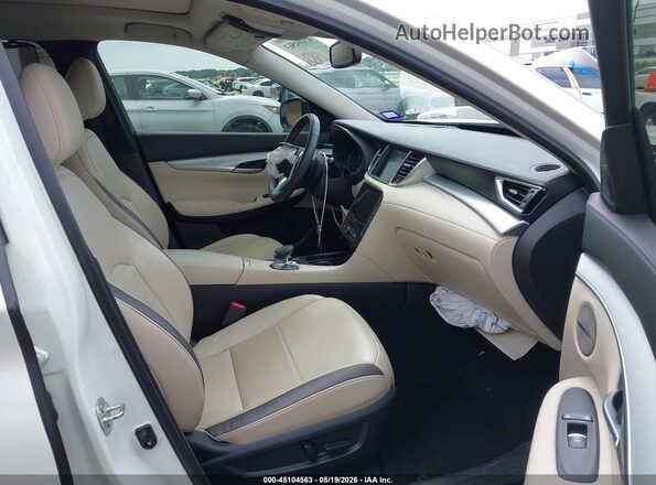 3PCAJ5CA0MF111478 2021 INFINITI QX50 White წინა სალონის ხედი