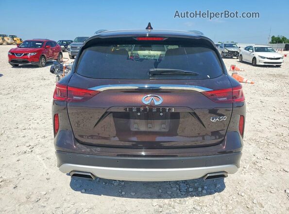 3PCAJ5CA6MF107032 2021 INFINITI QX50 Коричневый Вид сзади