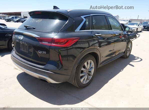 3PCAJ5CA7NF107042 2022 INFINITI QX50 Black Trasero derecho