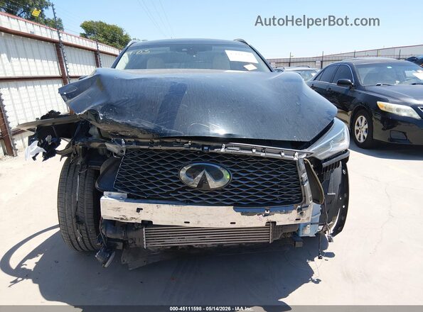 3PCAJ5CA7NF107042 2022 INFINITI QX50 Black Vista frontal