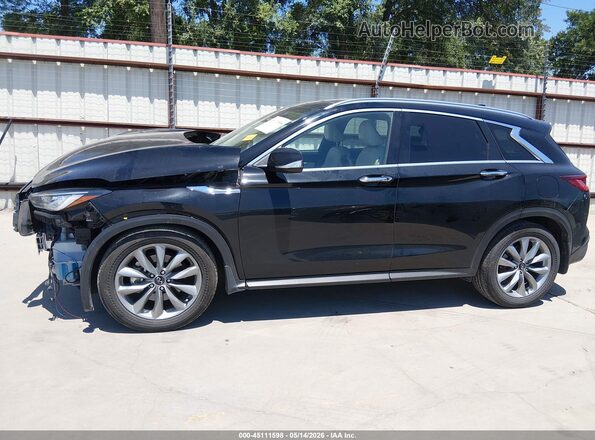 3PCAJ5CA7NF107042 2022 INFINITI QX50 Black 