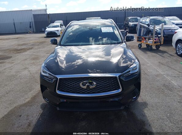 3PCAJ5CA7NF117103 2022 INFINITI QX50 Black Widok zestawu wskaźników