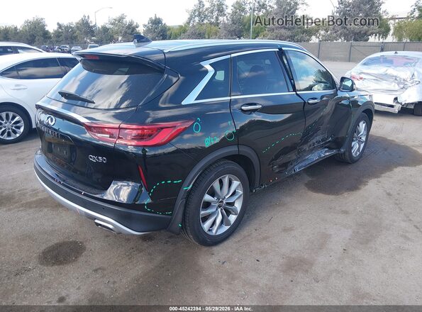 3PCAJ5CA7NF117103 2022 INFINITI QX50 Black Tył prawy
