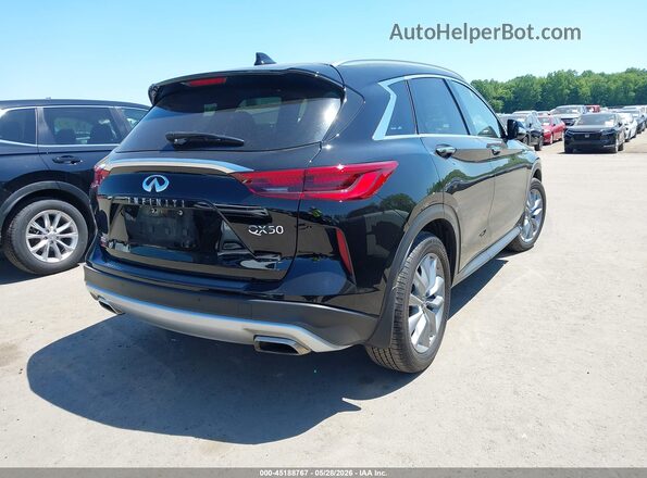 3PCAJ5CB4MF127126 2021 INFINITI QX50 Black Rear right