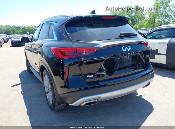 3PCAJ5CB4MF127126 2021 INFINITI QX50 Black Rear left