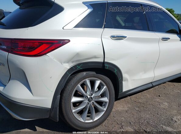3PCAJ5CB7NF119703 2022 INFINITI QX50 White Դիմացի տեսք