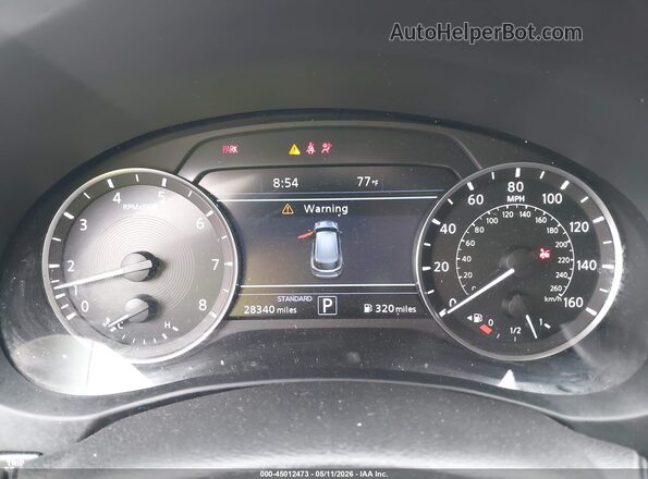 3PCAJ5EB1RF111227 2024 INFINITI QX50 White Widok tylnych siedzeń