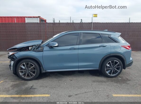 3PCAJ5FA4RF107629 2024 INFINITI QX50 Gray Vista interior de 360 grados