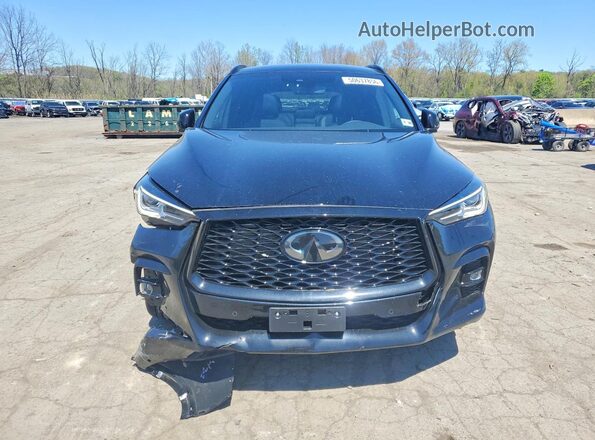 3PCAJ5FB6SF110594 2025 INFINITI QX50 Black Դիմացի տեսք