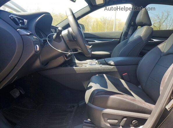 3PCAJ5FB6SF110594 2025 INFINITI QX50 Black Սալոնի դիմացի տեսք