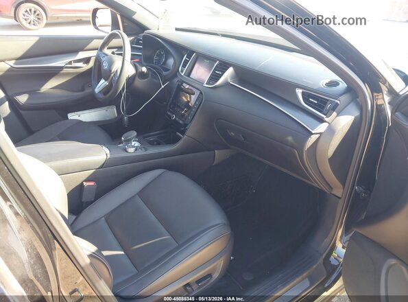 3PCAJ5J31NF111074 2022 INFINITI QX55 Black Front interior view