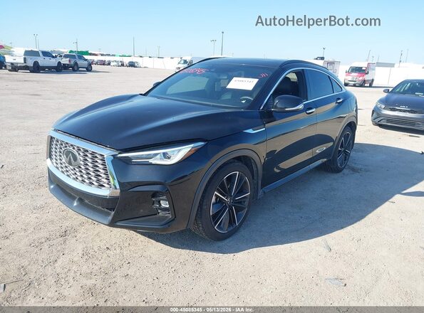 3PCAJ5J31NF111074 2022 INFINITI QX55 Black Front left