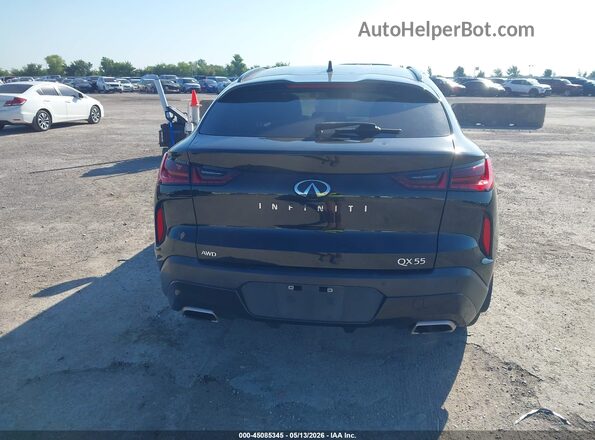 3PCAJ5J31NF111074 2022 INFINITI QX55 Black 