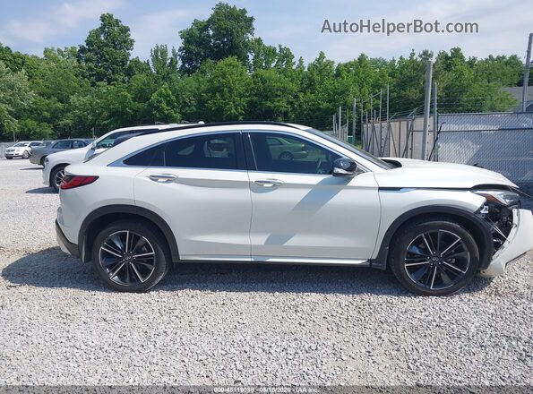 3PCAJ5J32NF112539 2022 INFINITI QX55 White Սալոնի հետևի տեսք