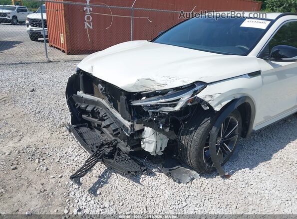 3PCAJ5J32NF112539 2022 INFINITI QX55 White Դիմացի տեսք