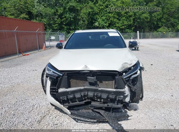 3PCAJ5J32NF112539 2022 INFINITI QX55 White Սարքավորումների վահանակի տեսք