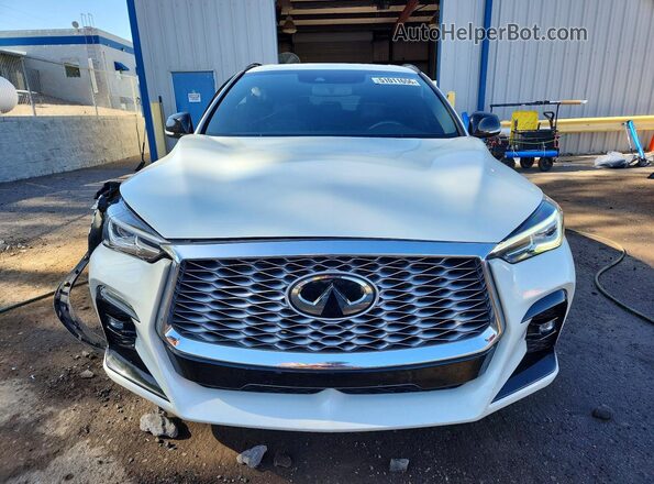 3PCAJ5J35NF101034 2022 INFINITI QX55 White Vista frontal