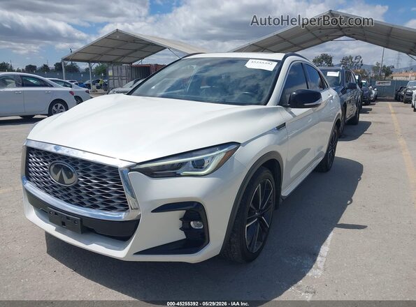 3PCAJ5J37NF103321 2022 INFINITI QX55 White Передня ліва чверть