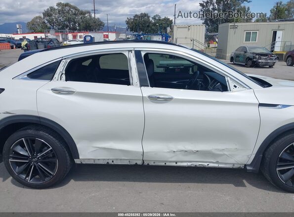 3PCAJ5J37NF103321 2022 INFINITI QX55 White Вид спереду