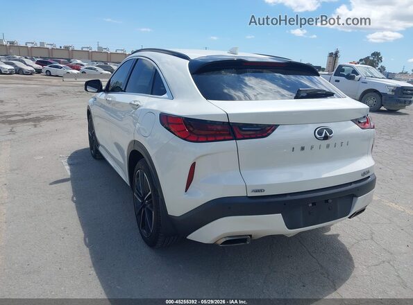 3PCAJ5J37NF103321 2022 INFINITI QX55 White Задня ліва чверть
